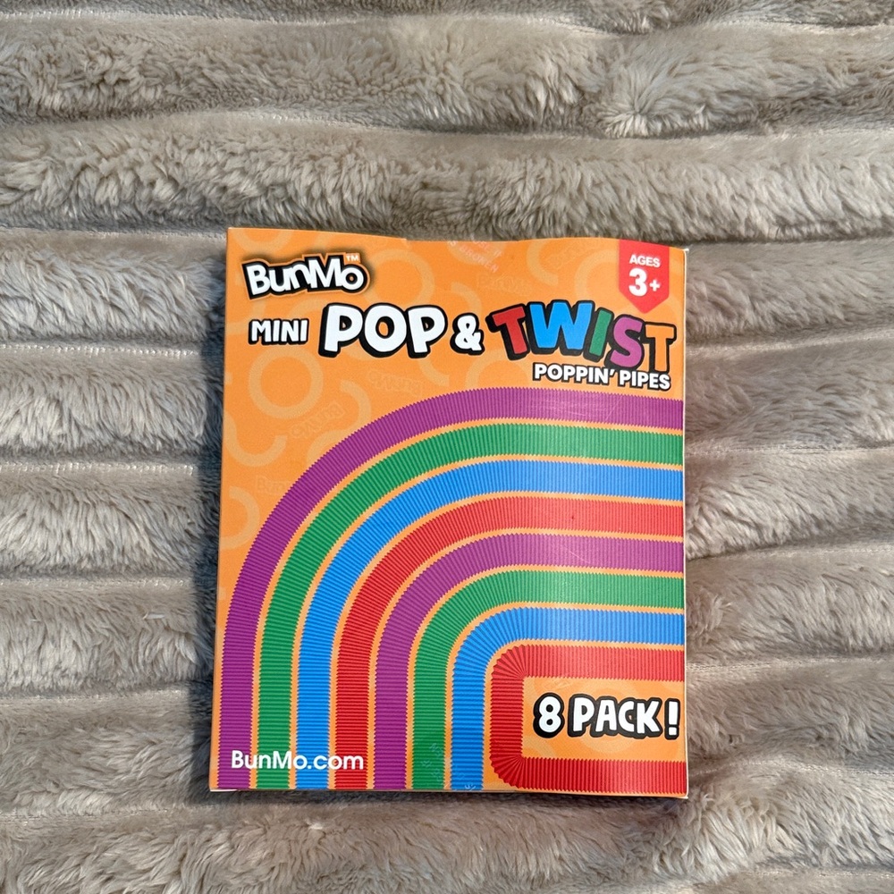 BunMo Mini Pop & Twist Poppin' Pipes 8 Pack